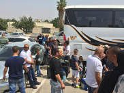 بالصور: عودة فوج جديد من معتمري اللد والرملة إلى ديارهم سالمين 